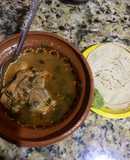 Pozole de verdolagas!
