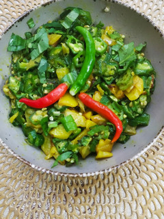 ঢেঢ়শ ভর্তা(Mashed Ochra) রেসিপির প্রধান ছবি