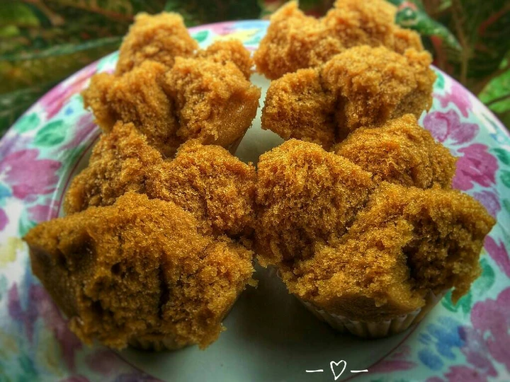 Langkah Gampang Membuat Resep Bolu kukus gula merah merekah yang Menggugah Selera Anti Ribet, Mantap