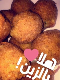 صورة لوصفة كرات البطاطس المقرمشه😋✨