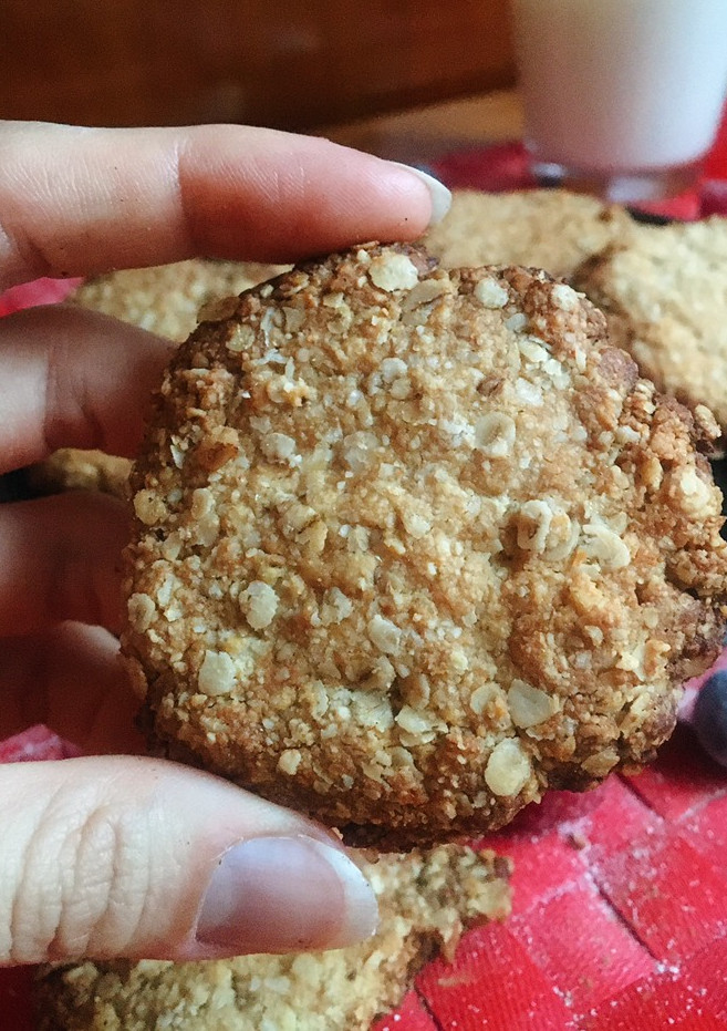 Una foto de Galletas de avena y almendra