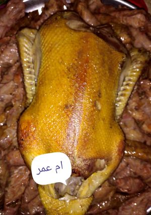 صورة لوصفة محشي كرنب وبط