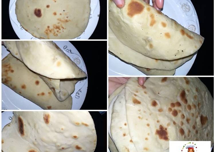 Step-by-Step Guide to Prepare Any-night-of-the-week Flat bread (no yeast)