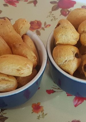 Foto resep Soes kering isi coklat