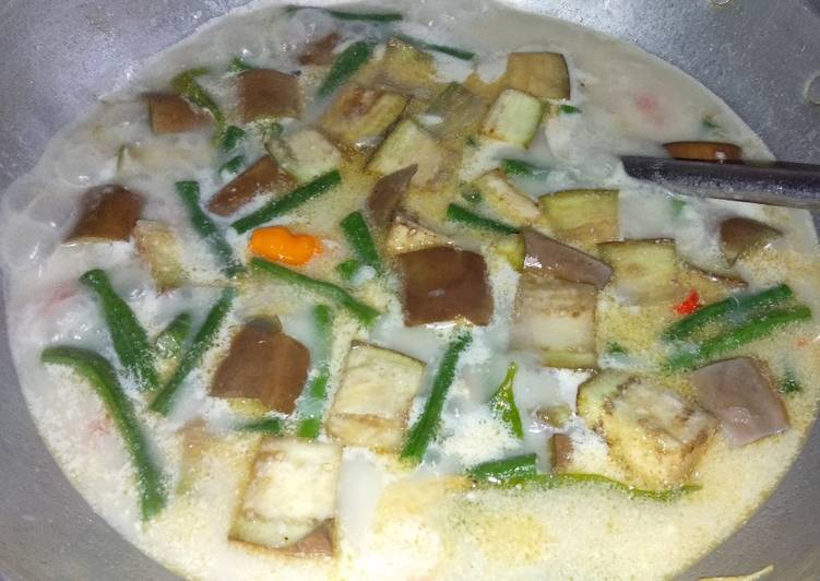 Sayur lodeh terong sederhana