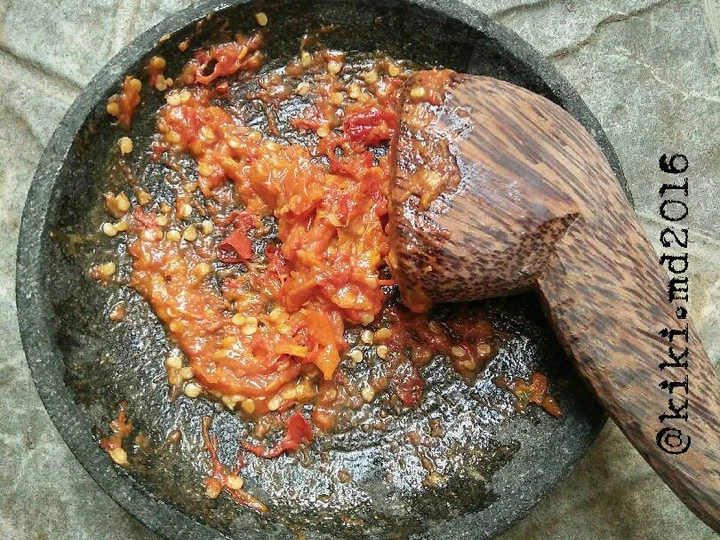 Cara Gampang Menyiapkan Resep Sambal Terasi Goreng yang Menggugah Selera Anti Ribet, Bisa Manjain Lidah