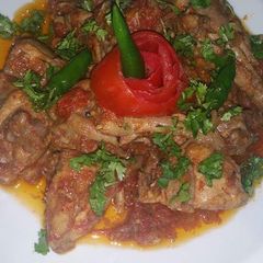 A picture of Chickhen karhai.