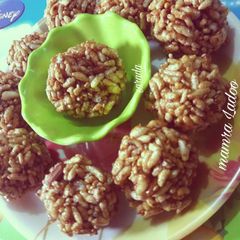 A picture of Mumurra Ladoo.