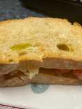 Bocadillo de bruschetta