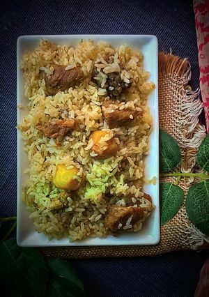 ওড়সের আখনি বিরানি রেসিপির প্রধান ছবি