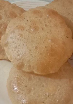 A picture of Wheat poori.