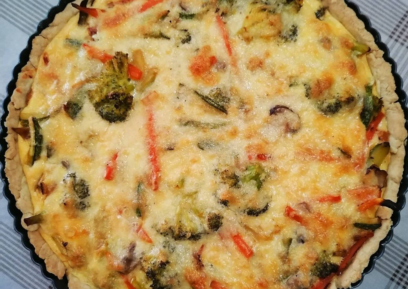 Quiche de vegetales