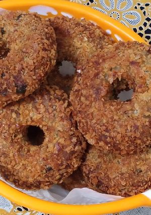 A picture of Potato Donuts🥔🍩.