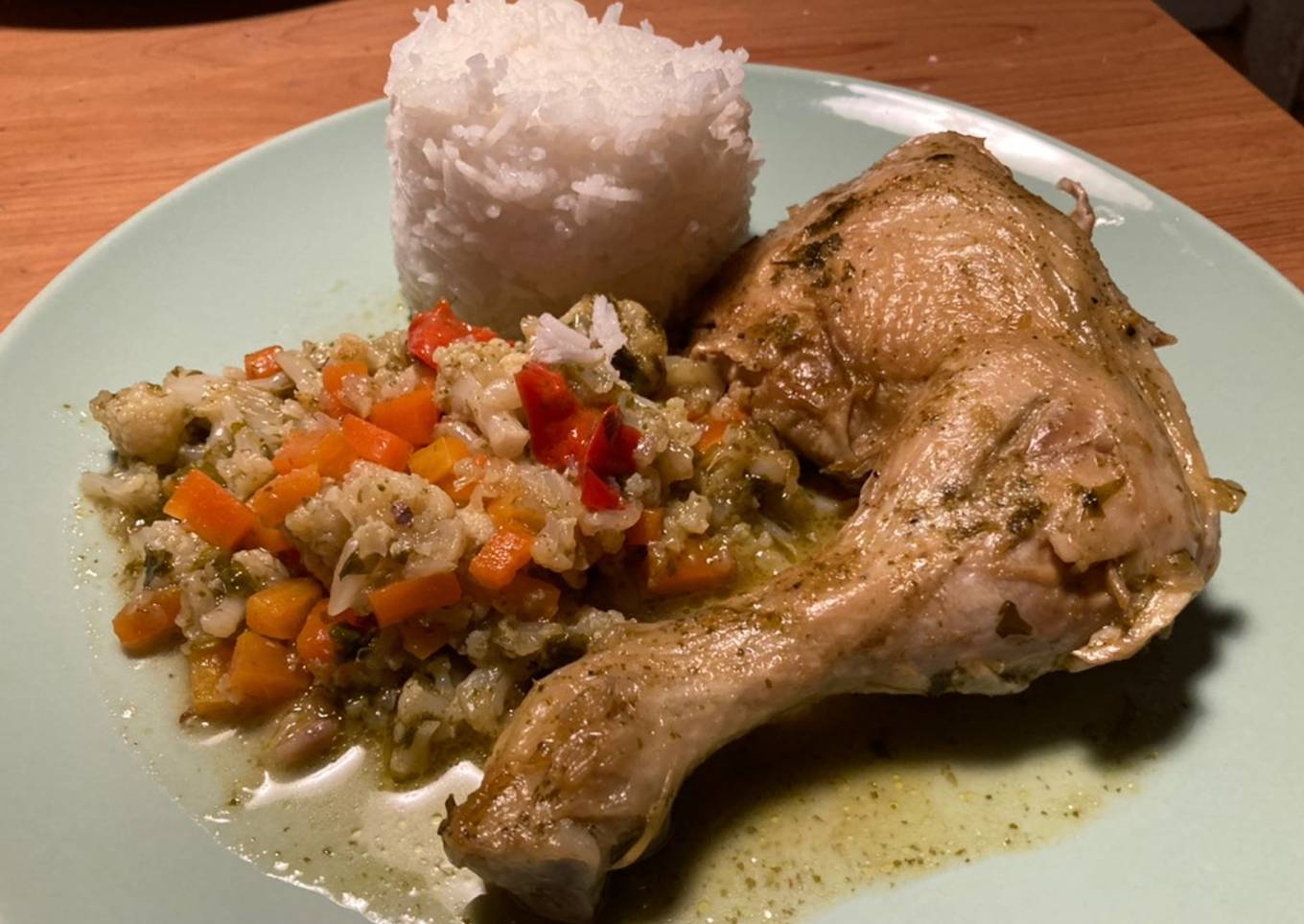 Seco de Pollo peruano