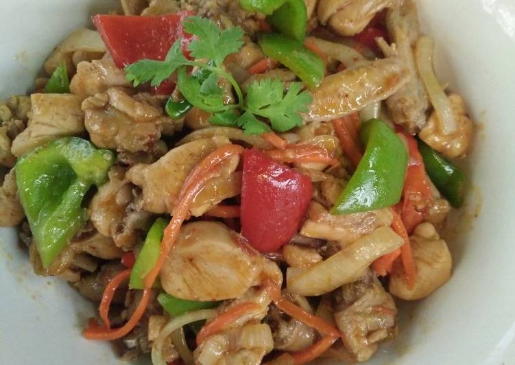 Resep 104.ayam paprika yang Enak Banget