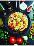 Poha Oats Uttapam Pizza