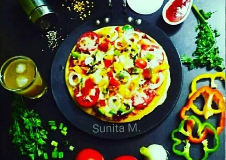 Simple Way to Cook Speedy Poha Oats Uttapam Pizza