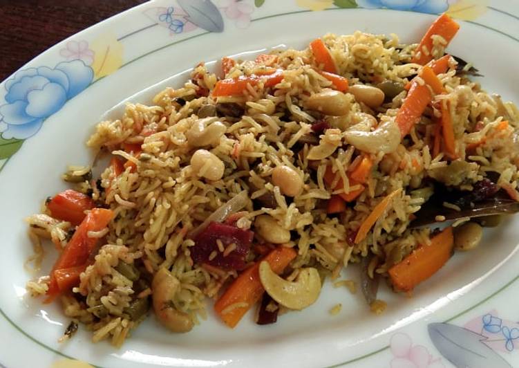 Vegetable biryani