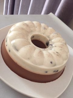 Foto resep Puding Thai Tea Oreo