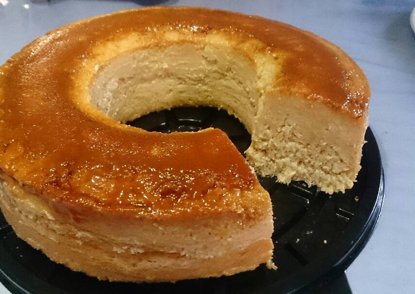 Pastel imposible de elote