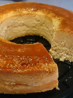 Una foto de Pastel imposible de elote