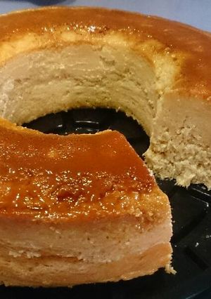 Una foto de Pastel imposible de elote