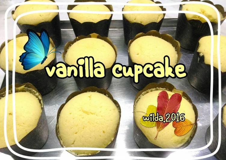 Rahasia Bikin 🌸Vanilla Cupcake 🌸 (simple for beginner) yang Enak Banget