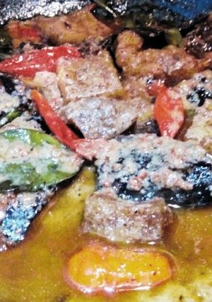 Foto resep Mangut Tongkol Asap Krecek #bikinramadhanberkesan