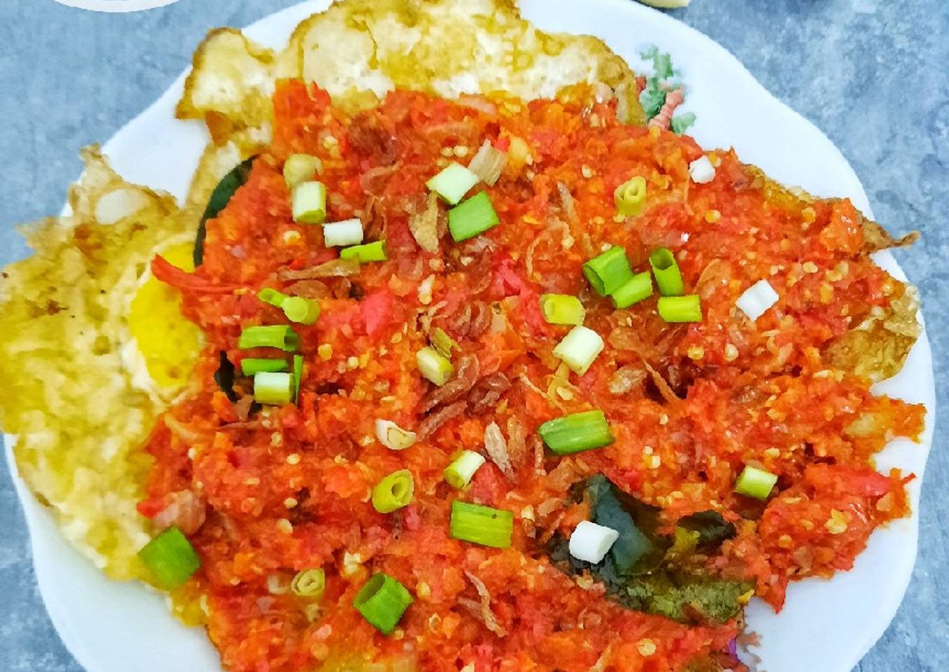 Balado Telor Mata Sapi