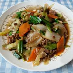 蒜苗炒牛肉-レシピのメイン写真