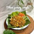 Bihun goreng simple