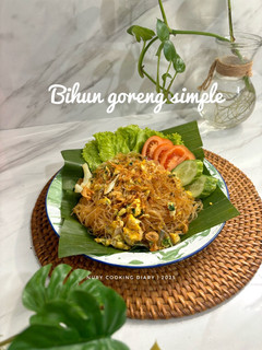 Foto resep Bihun goreng simple