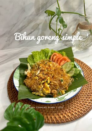 Foto resep Bihun goreng simple