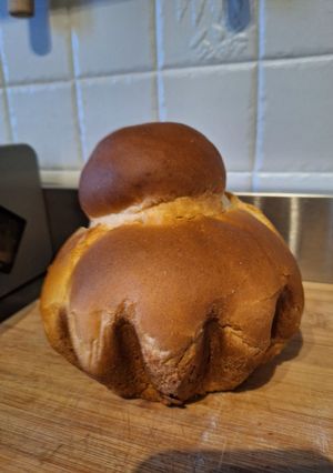 Une photo de Brioche à tête