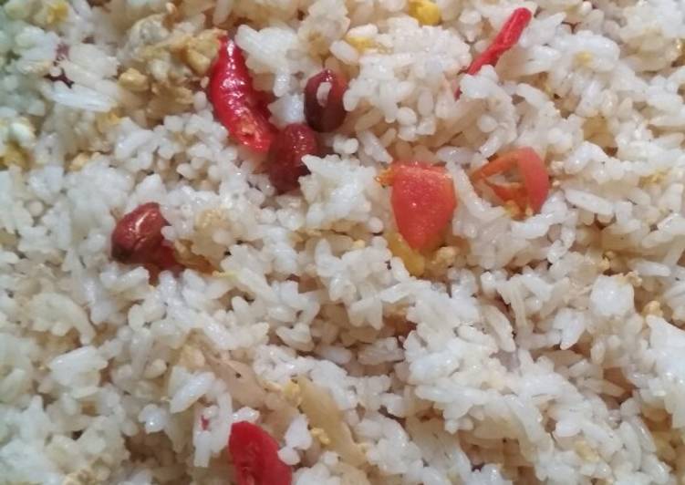 Nasi Goreng kampung telur orak-arik kacang tersesat