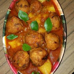 Pakora curry..bengali style A picture of Pakora curry..bengali style.