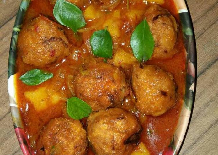 Pakora curry..bengali style