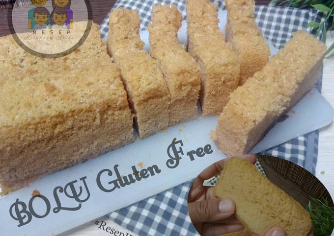 Mudah Banget Masakan Resep RESEP BOLU KISMIS Gluten Free with Palm Sugar tanpa oven