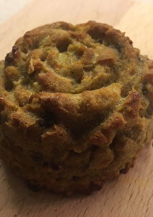 Szuperfinom zöldséges muffin recept fotója