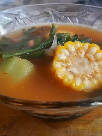 Cara Gampang Membikin Resep Sayur Asam bumbu ulek yang Uenak Anti Ribet, Mantap Sekali