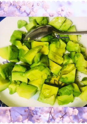 A picture of Quick Avocado salad.