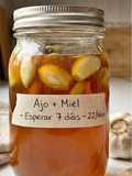 Remedio Casero de Ajo con Miel