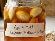 Una foto de miel pura