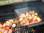 A picture of pineapple sausage