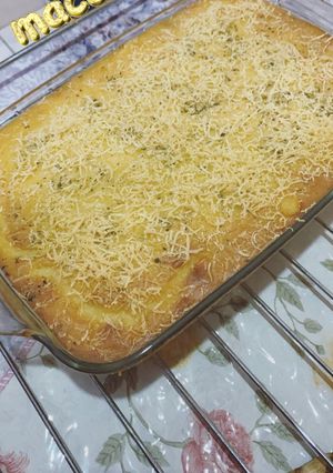 Foto resep Cheesy Macaroni Schotel with Wagyu