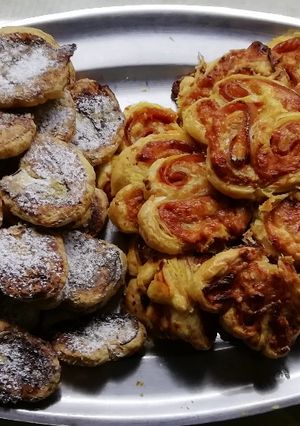 Φωτογραφία της συνταγής Palmier με γεύση πίτσας