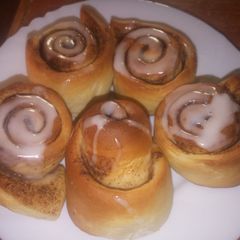 A picture of Cinnamon rolls.