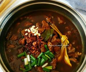 Resep mudah Rawon Nikmat Lezat