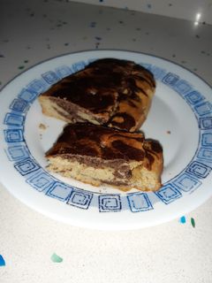 Una foto de Bizcocho marmolado super fit