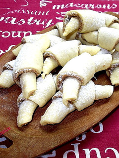 Omlós diós kifli recept fotója